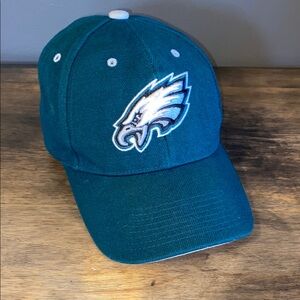NFL PHILADELPHIA EAGLES Baseball Cap ONE SIZE FITS ALL (Velcro) great